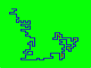 [Image of a partially drawn maze]